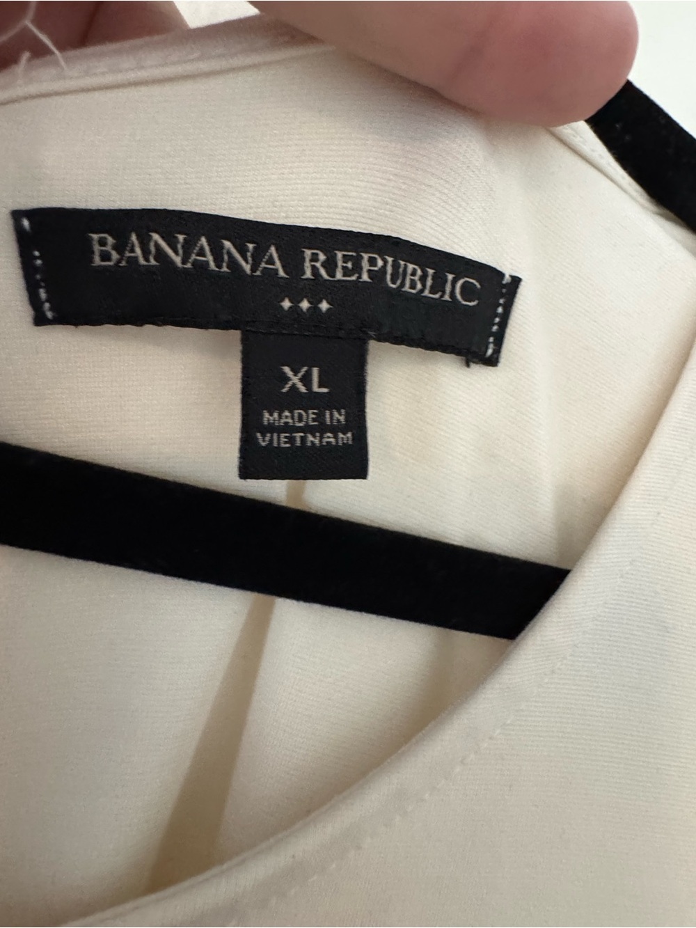 Banana Republic Cream Maxi with Cutout Back - Picture 3 of 8